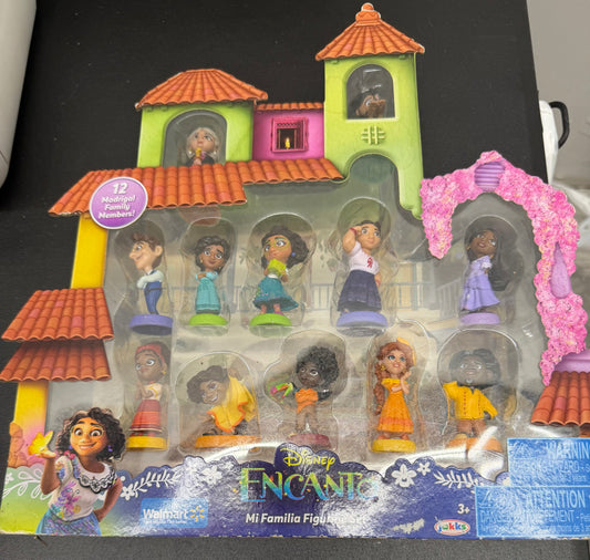 Disney Encanto Mi Familia 12-Piece Figurine Set by Jakks Pacific