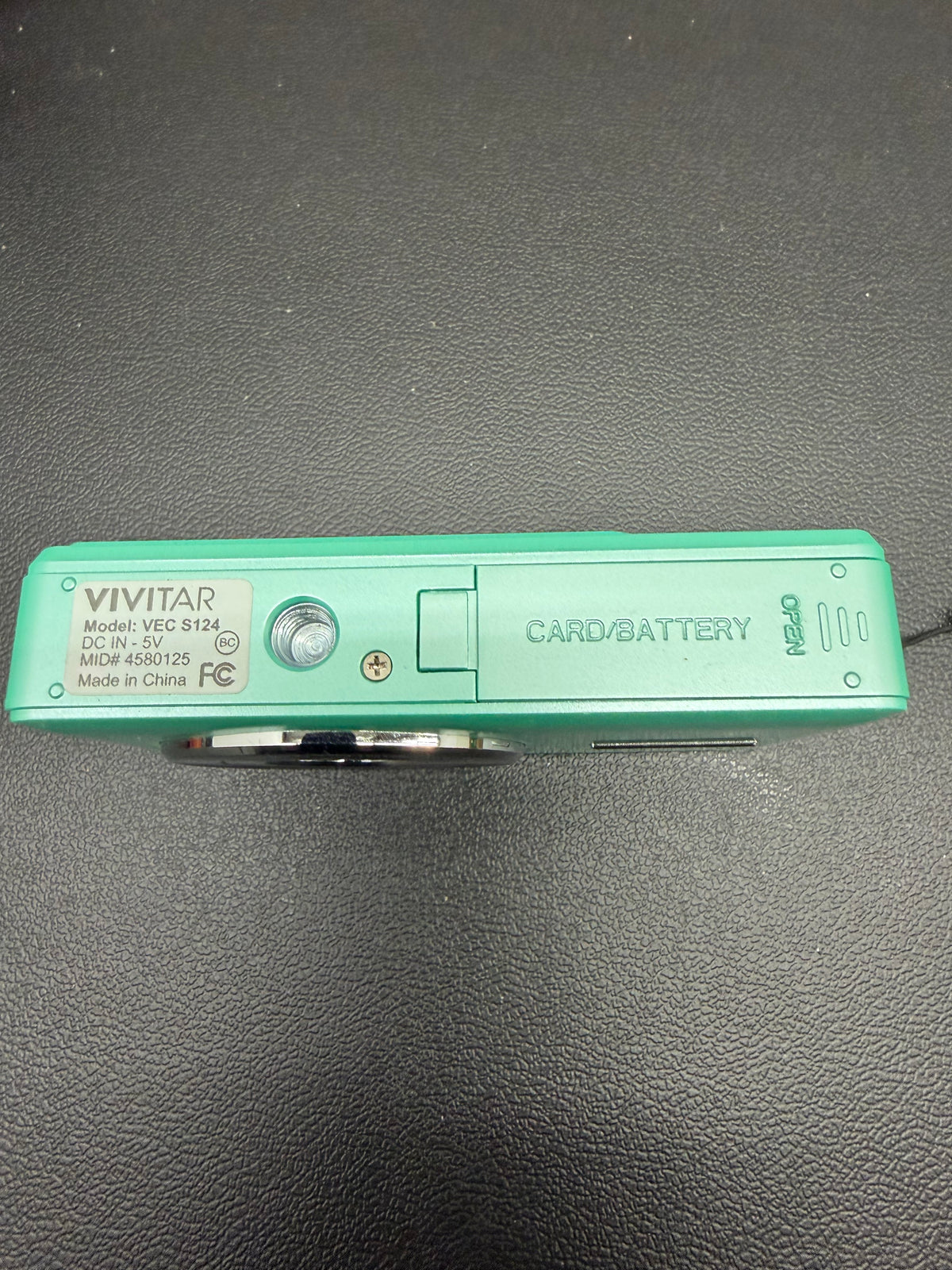 Vivitar PopSnap VEC S124 Digital Camera Mint Green 44MP 1080p Tested Working