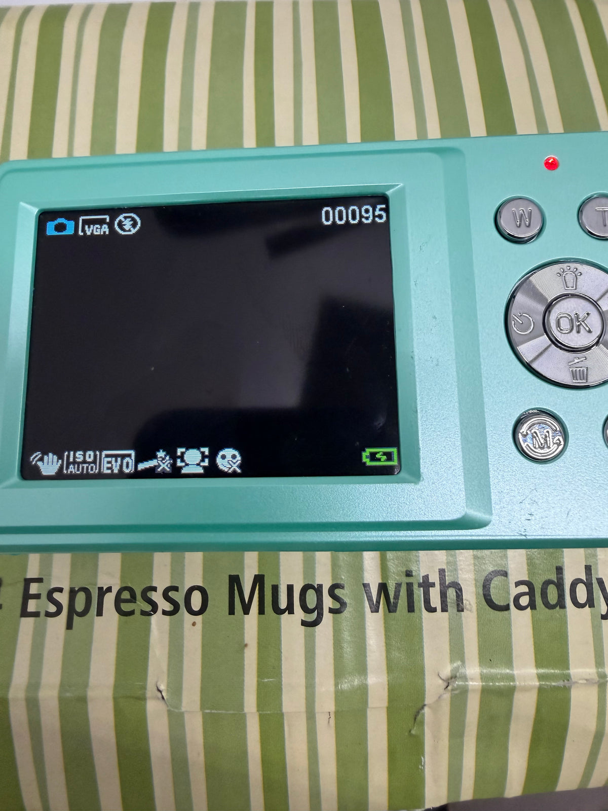 Vivitar PopSnap VEC S124 Digital Camera Mint Green 44MP 1080p Tested Working