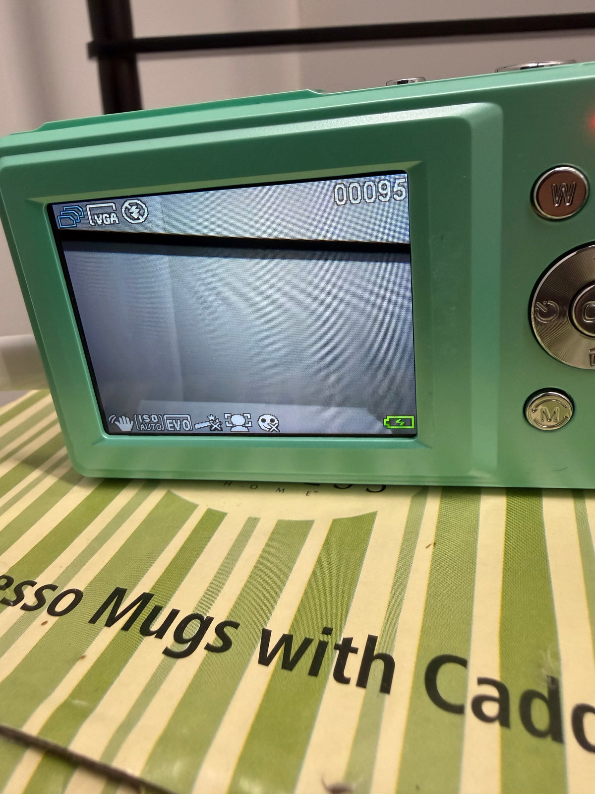 Vivitar PopSnap VEC S124 Digital Camera Mint Green 44MP 1080p Tested Working