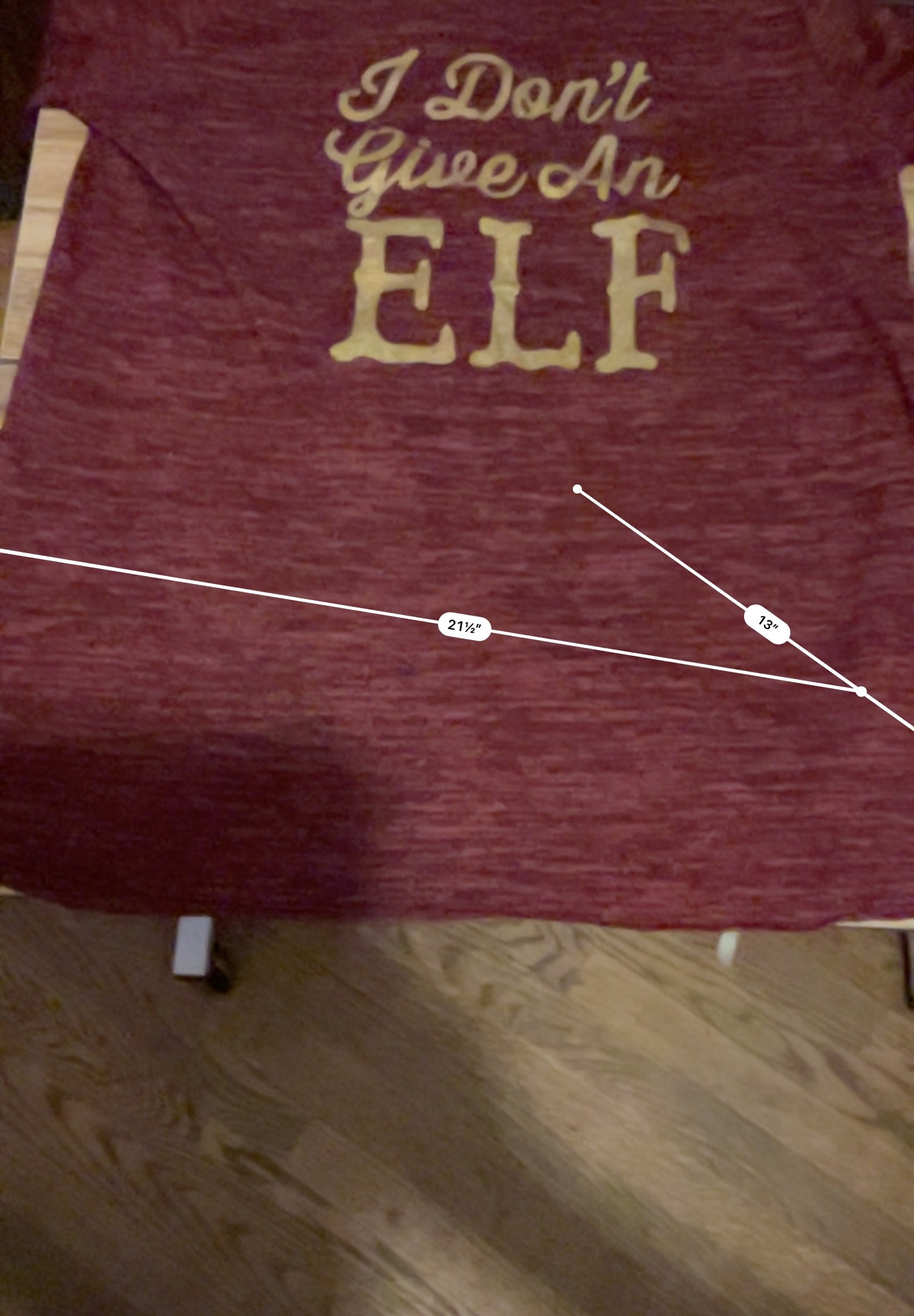 shirt I dont give a elf
