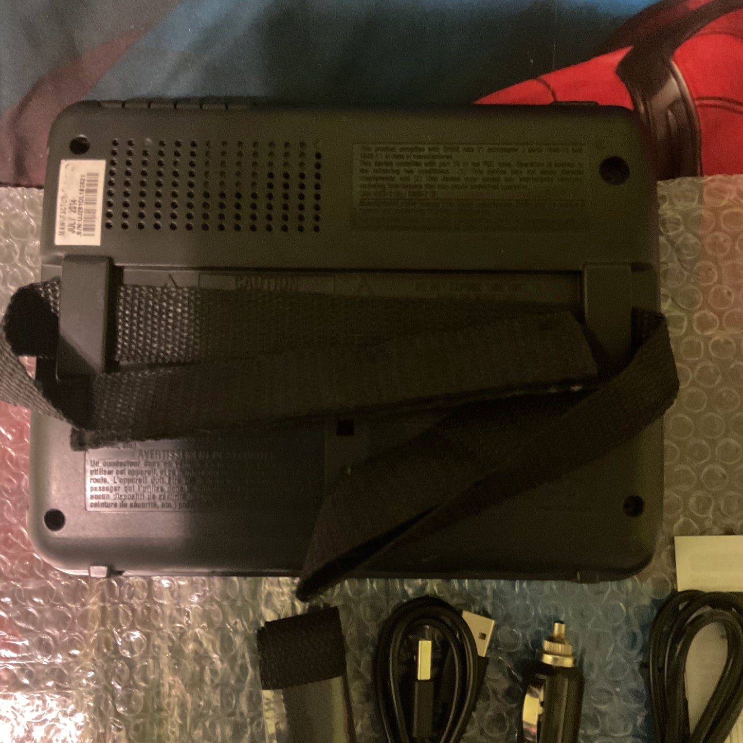 RCA 7" Mobile Dual Screen DVD System - Car Headrest Entertainment Set NO REMOTE