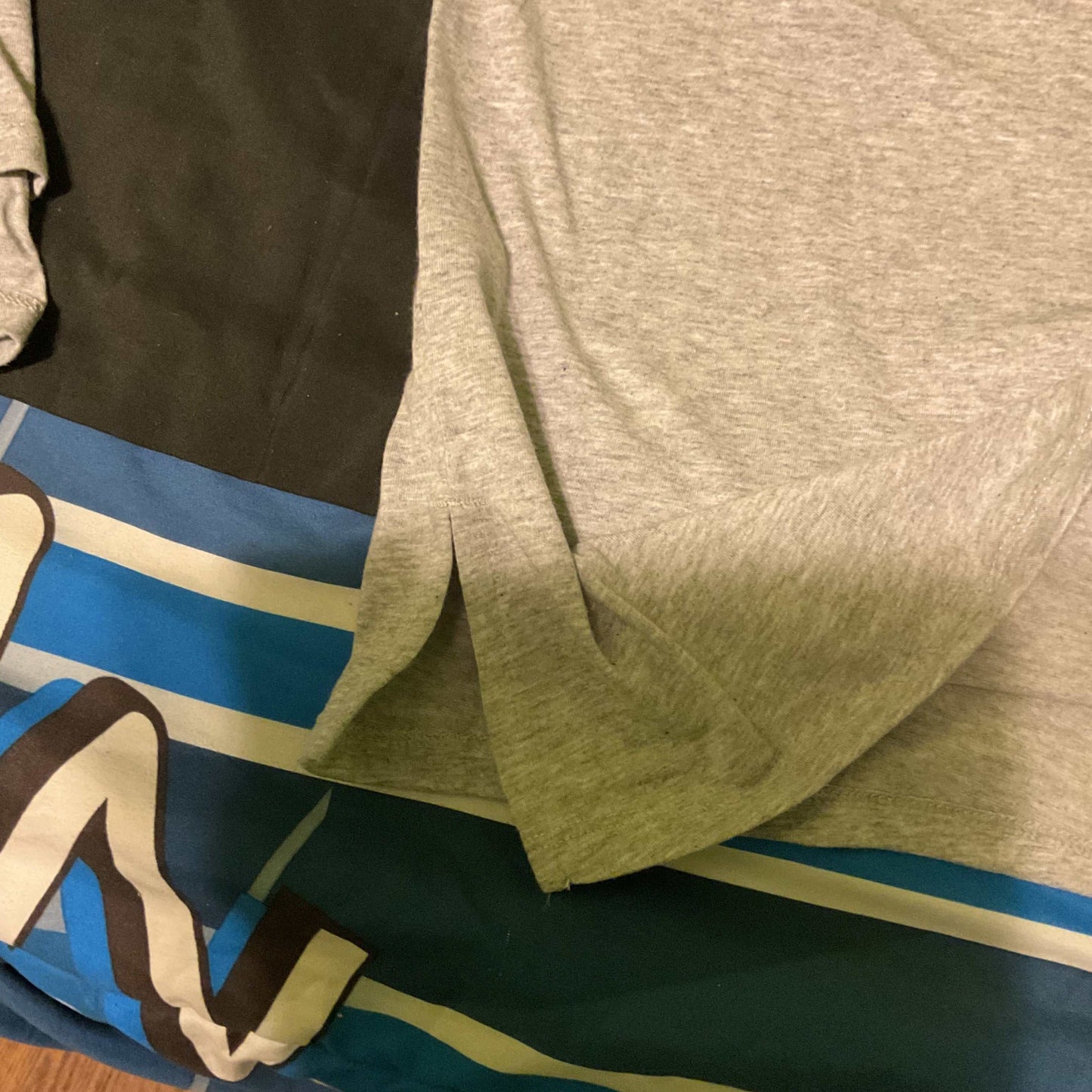 Adidas Kids’ Heather Gray Multicolor Logo Hoodie – Long Sleeve Pullover