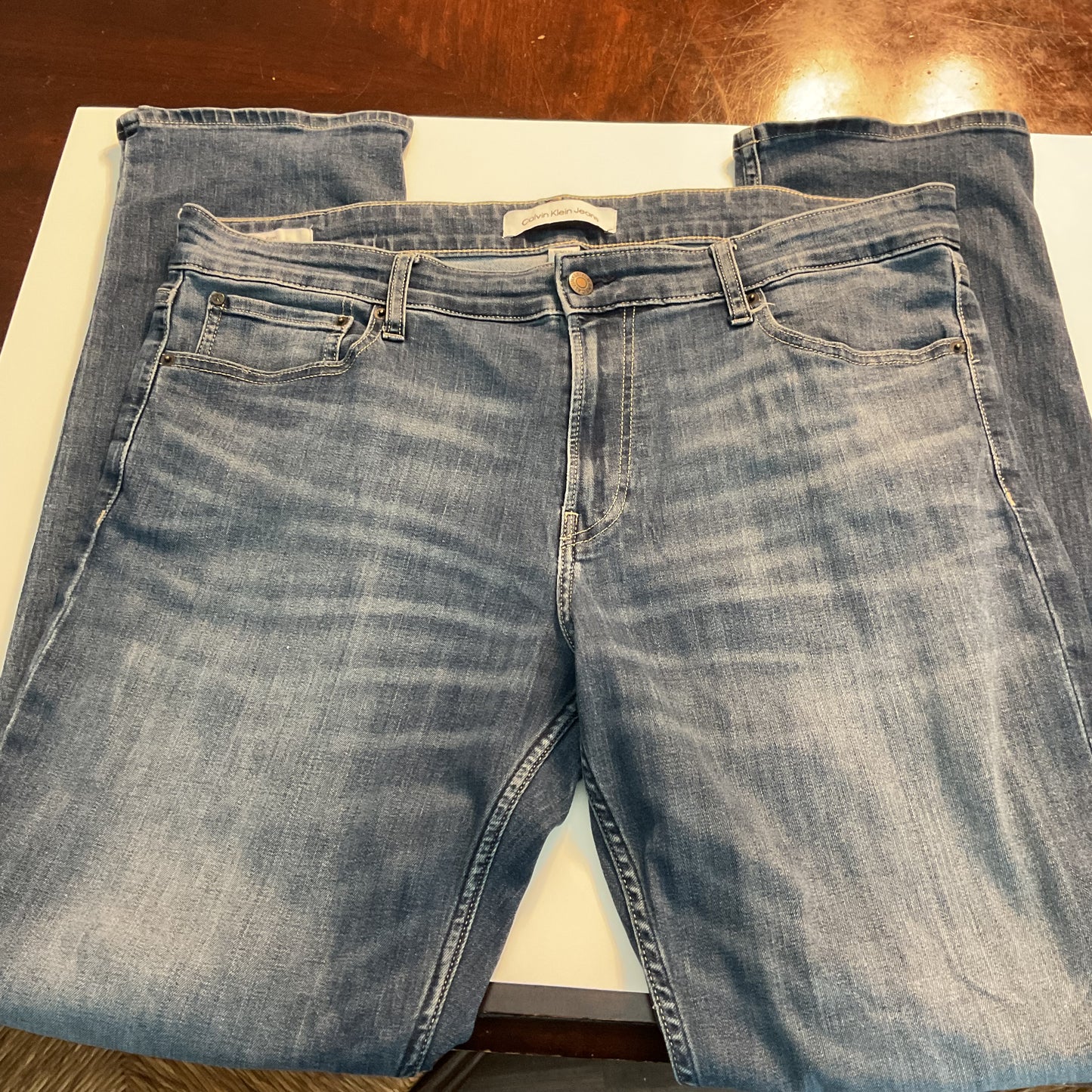 Calvin Klein Men's Slim Fit Jeans – W38 L34