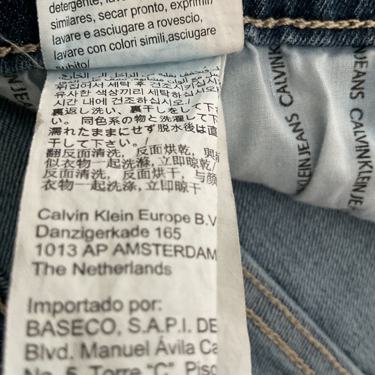 Calvin Klein Men's Slim Fit Jeans – W38 L34