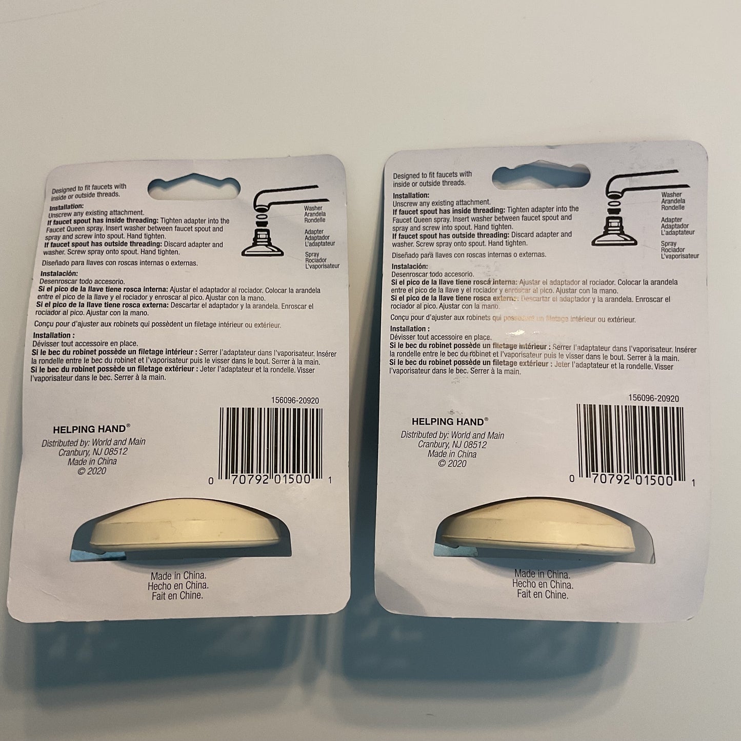 Helping Hand Faucet Queen Spray - 2 Pack