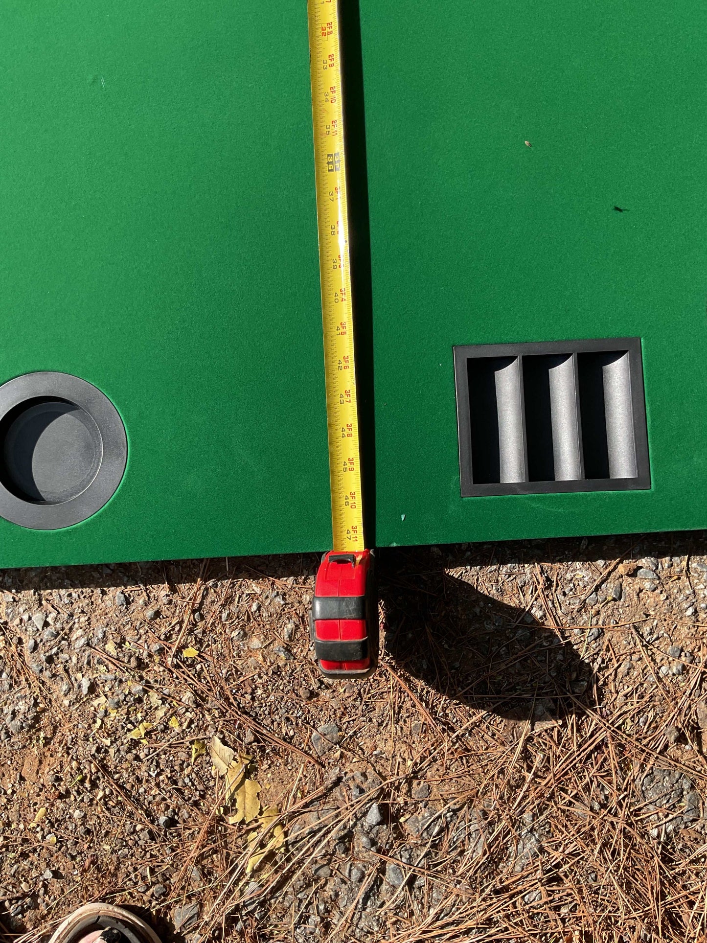 Folding Poker Table Top with Carrying Case - 6 Player (local pickup)