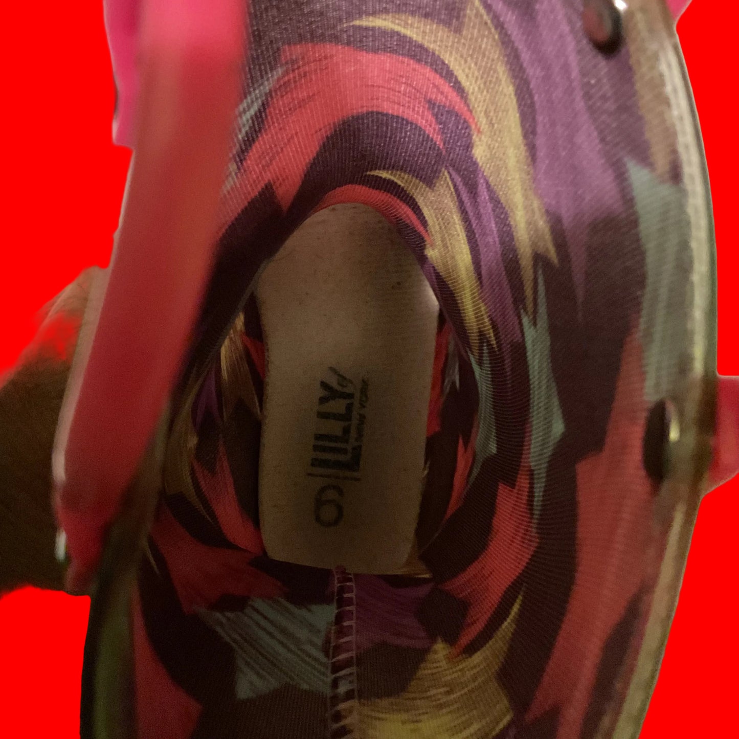 Lilly Girls Rain Boots Size 6 – Multicolor Star Print with Handles