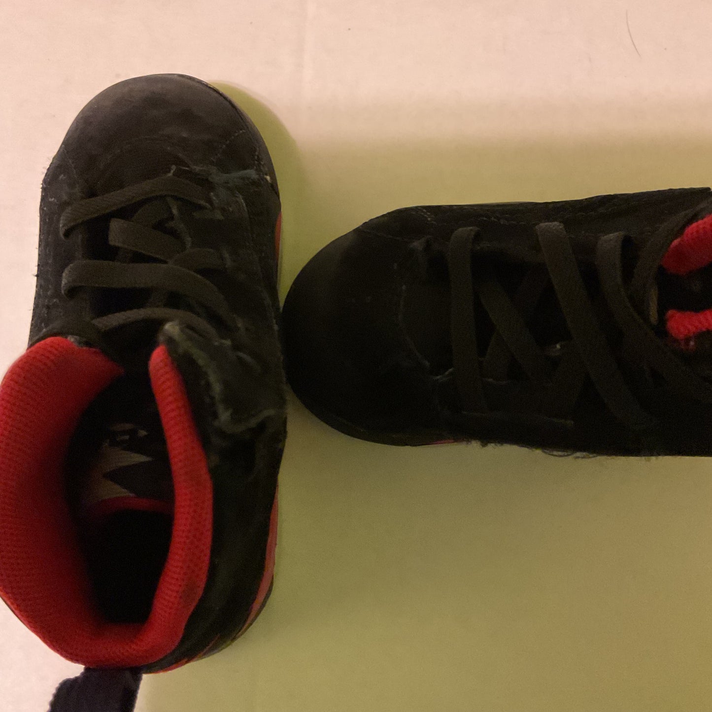 Nike Air Jordan 8 Retro Toddler Shoes Black/Red/Purple Size 7C