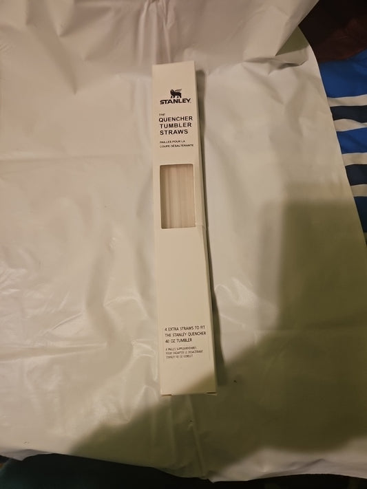 Stanley The Quencher Tumbler Straws – 4-Pack Replacement Straws for 40 oz Tumblers(new)