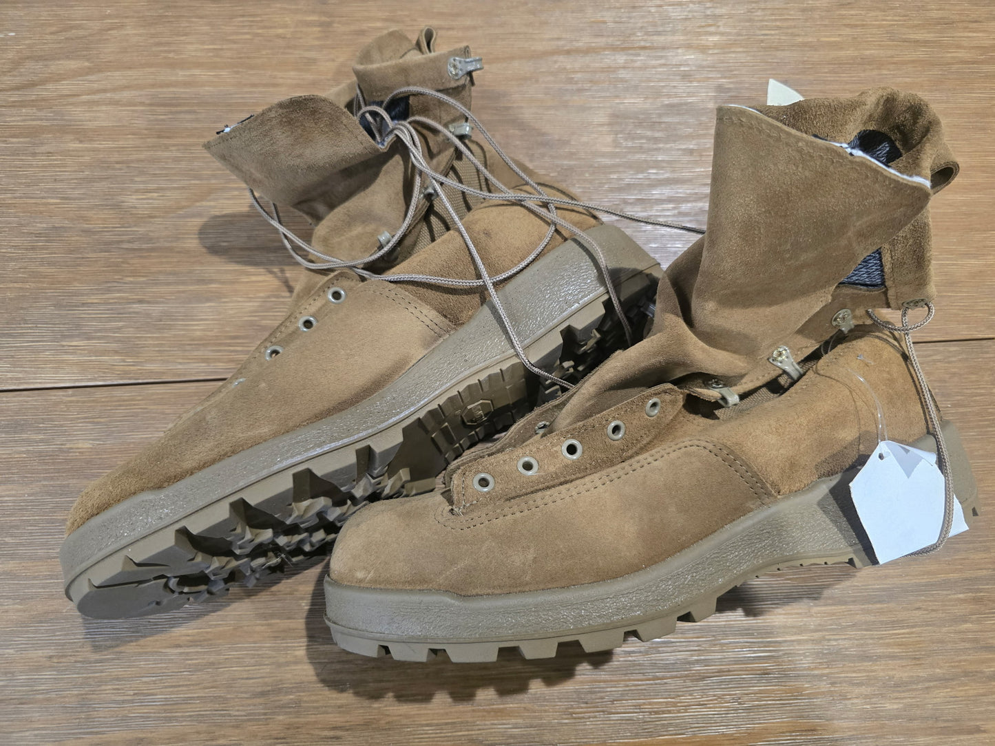 McRae Gore‑Tex Army Combat Boots 12R (Coyote) – Used