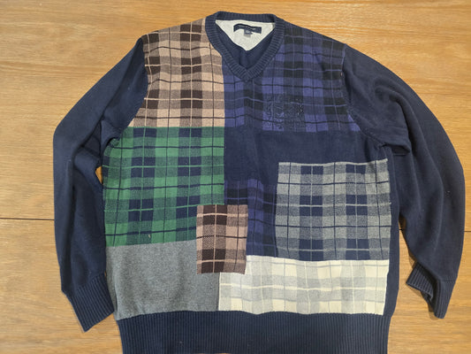 Tommy Hilfiger XL Patchwork Sweater