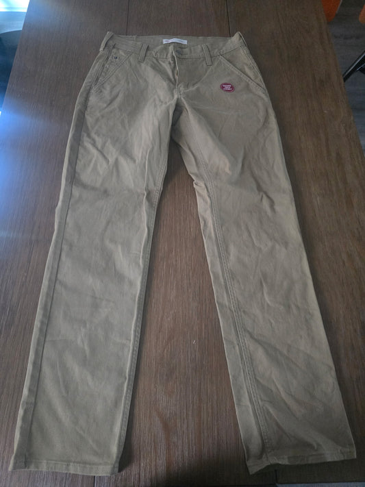 Levi Strauss Signature Men’s Athletic Fit Khaki Pants Secure Tech Pocket 42x30