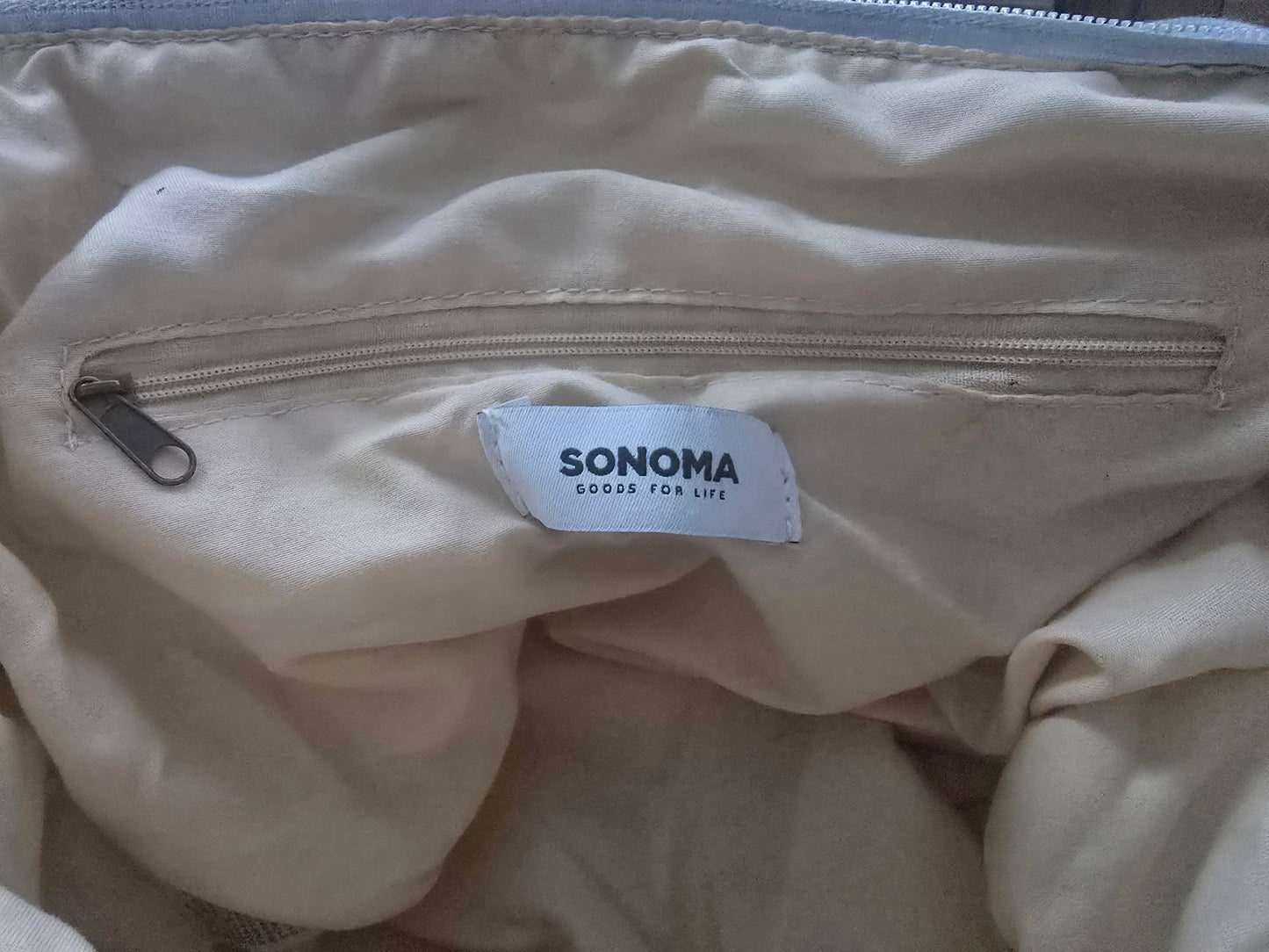 Sonoma Goods for Life Margarita Canvas Tote Bag – Cocktail Print Shoulder Bag