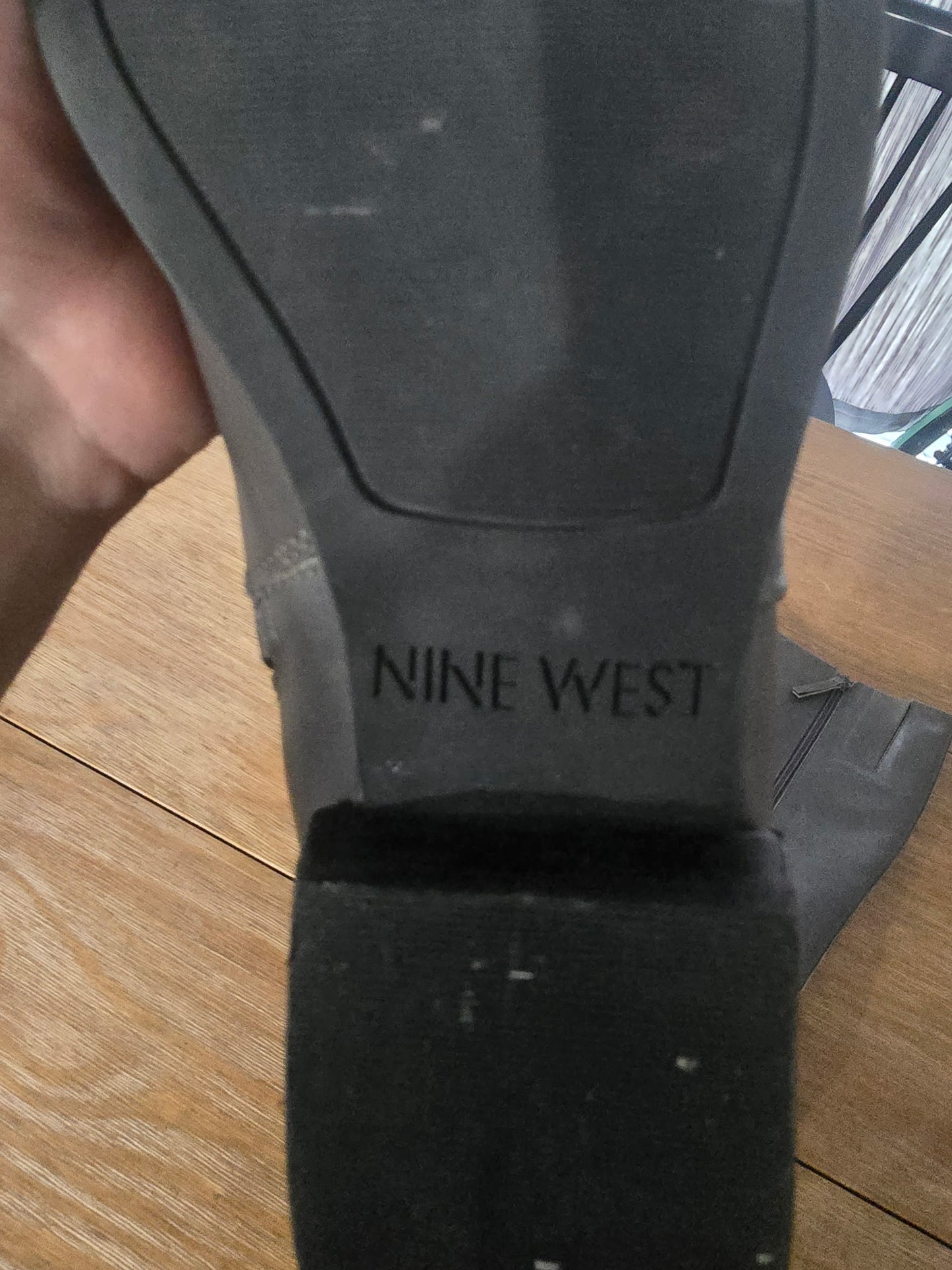 Nine West Women’s Leather Riding Boots Size 7.5M