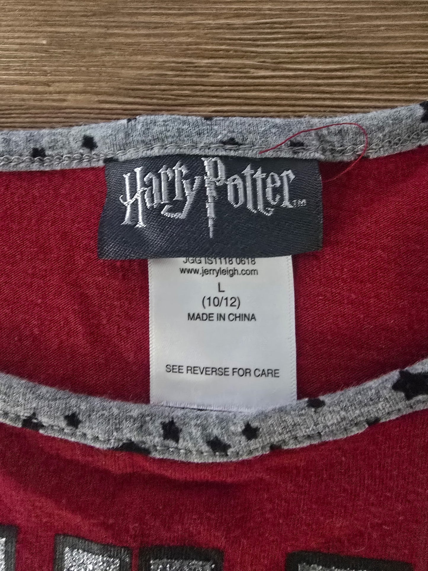 Harry Potter Girls Squad Goals Long Sleeve Graphic Tee Shirt L (10/12)
