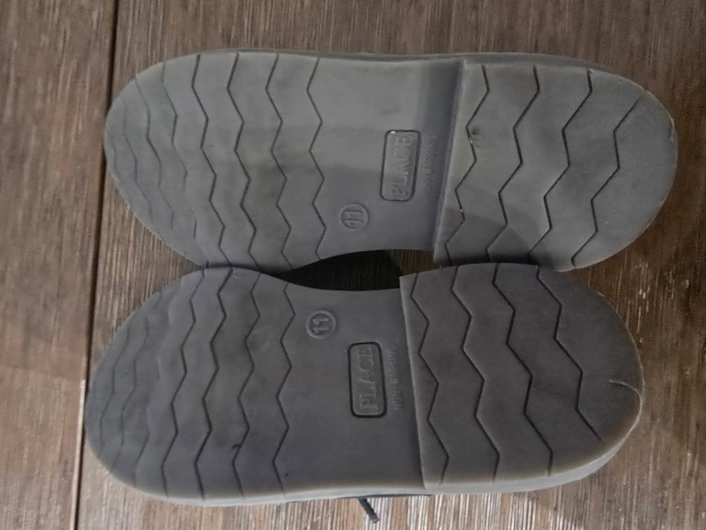 The Children’s Place Boys Black Ankle Boots Size 11 | Dress Chukka Style Shoes