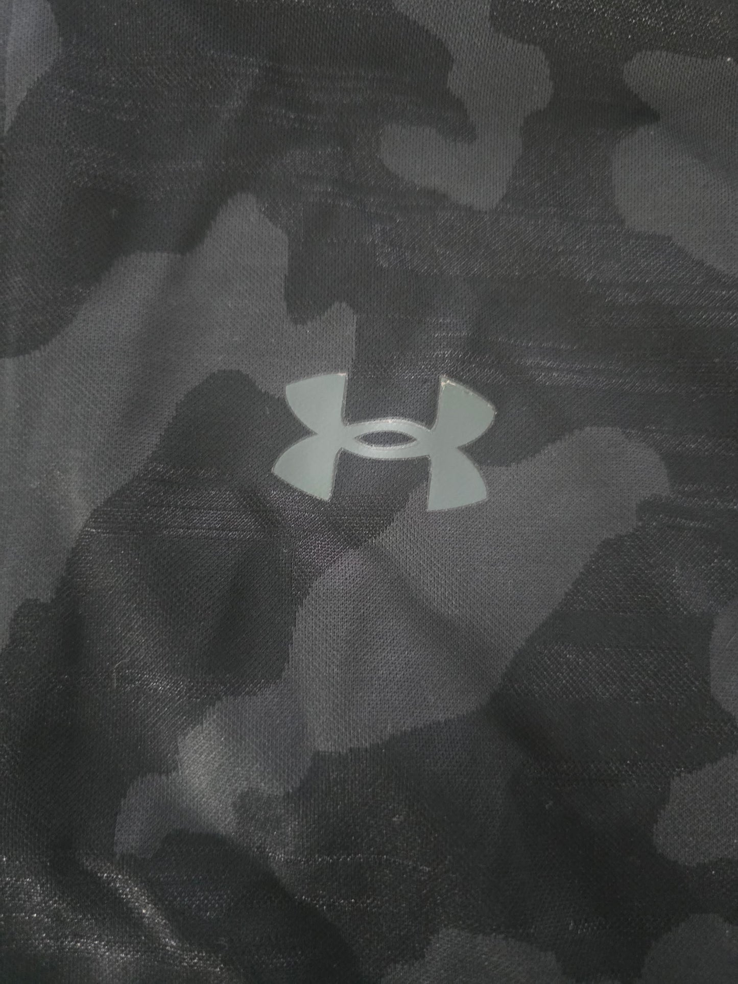 Under Armour Youth XL Full-Zip Camo Jacket Black