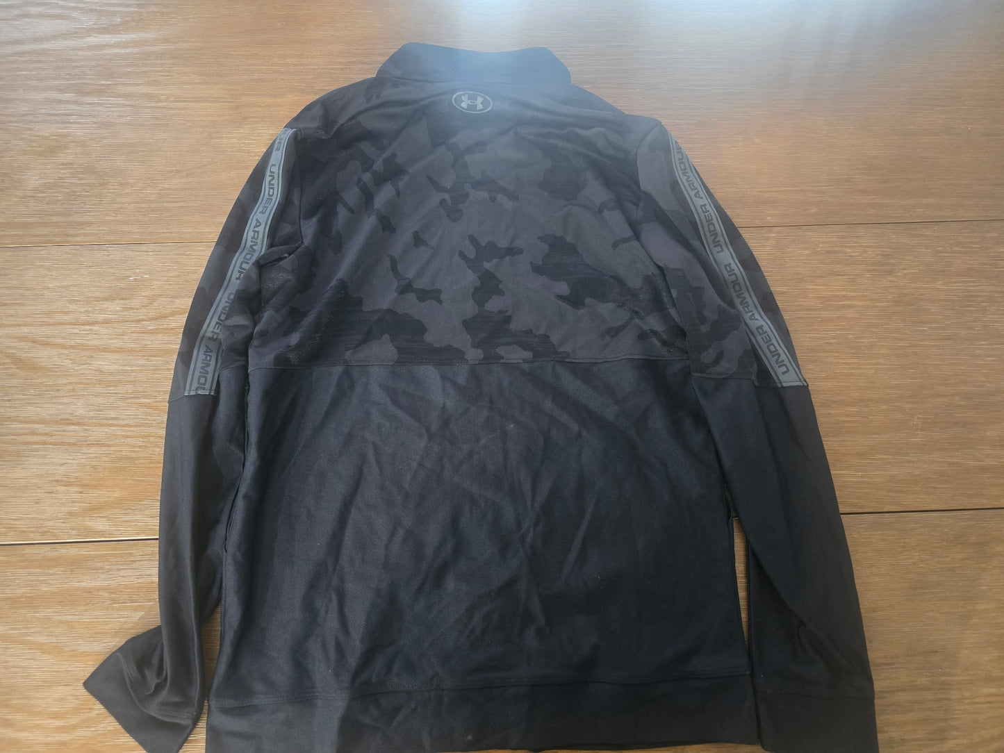 Under Armour Youth XL Full-Zip Camo Jacket Black