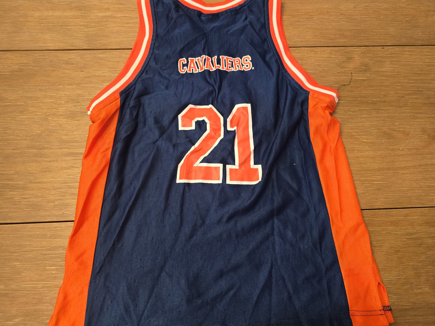Vintage Team Starter Virginia Cavaliers #21 Basketball Jersey Men’s Large
