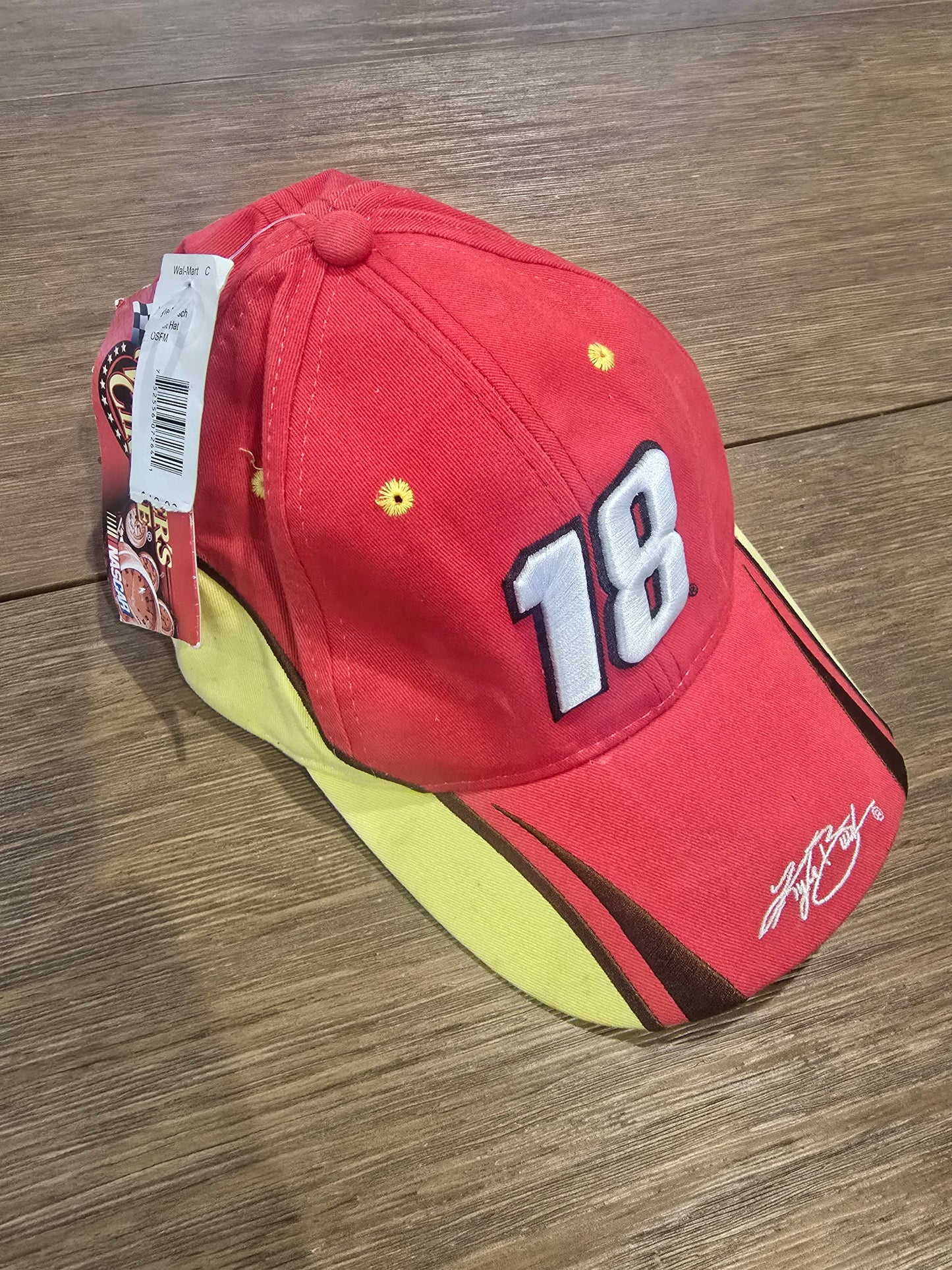 Kyle Busch #18 M&M's NASCAR Winners Circle Hat NWT 2008