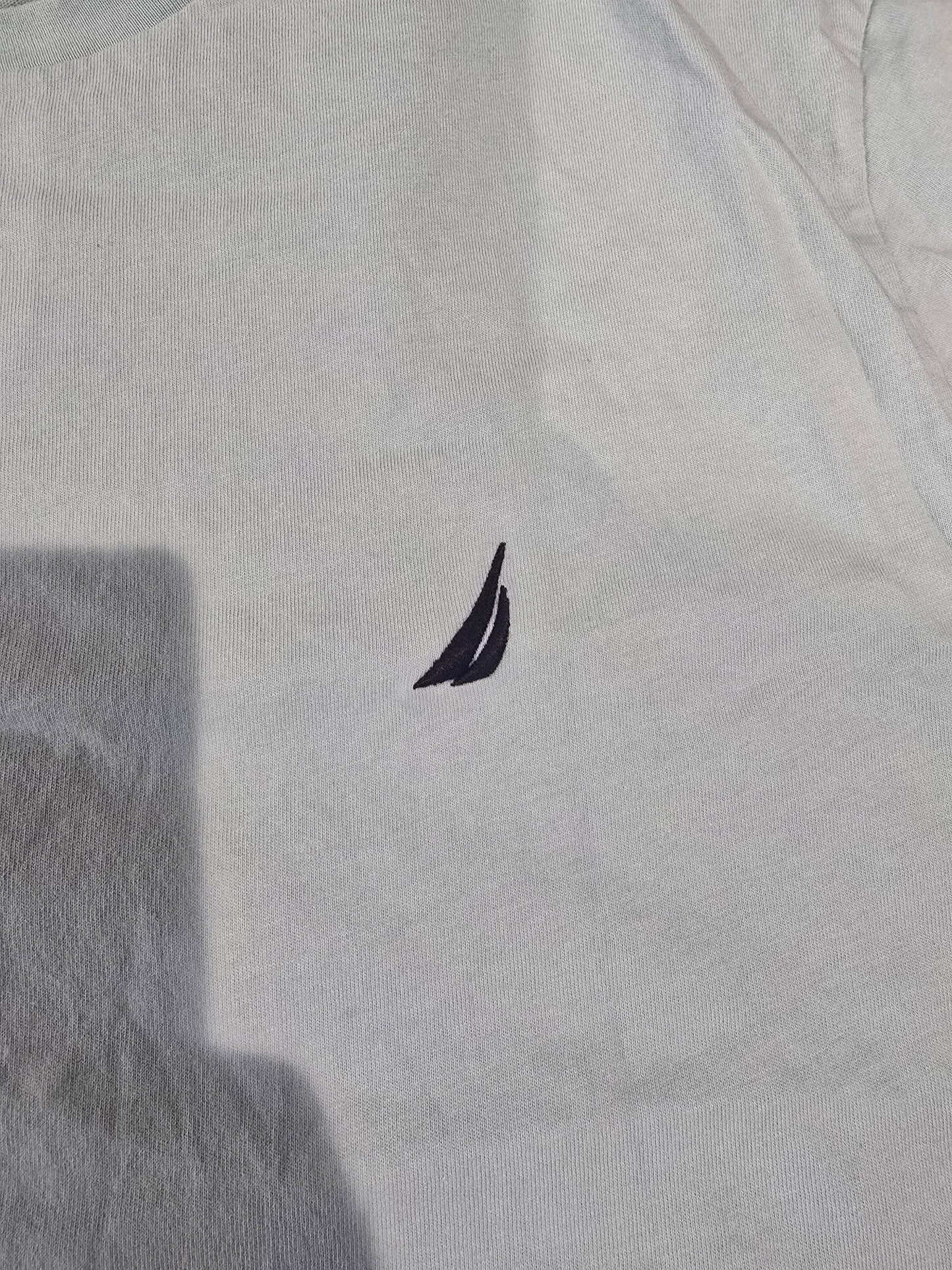 Nautica Men’s Logo T-Shirt XL Light Blue Pre-Owned