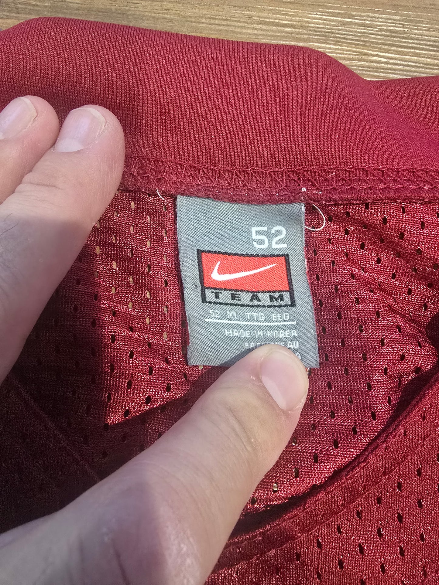 Vintage Nike Oklahoma Sooners #14 Football Jersey Men’s Size 52 (XL) – Crimson