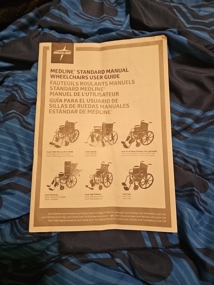 Medline Wheelchair User Manual