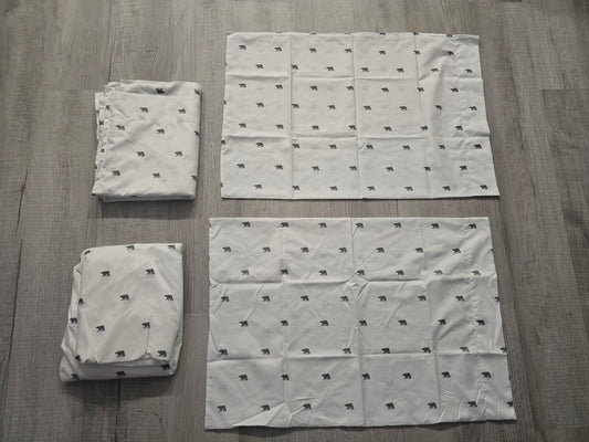 Grove & Hollow Twin: Cozy 4-Piece Sleep Set
