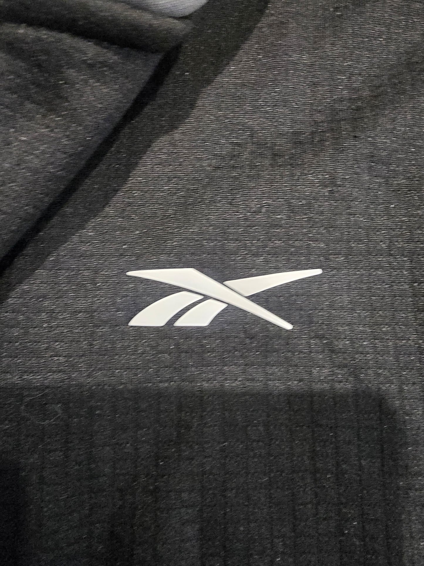 Reebok Speedwick Mens Full Zip Hoodie Jacket Big & Tall 4XLT Black Gray Colorblock
