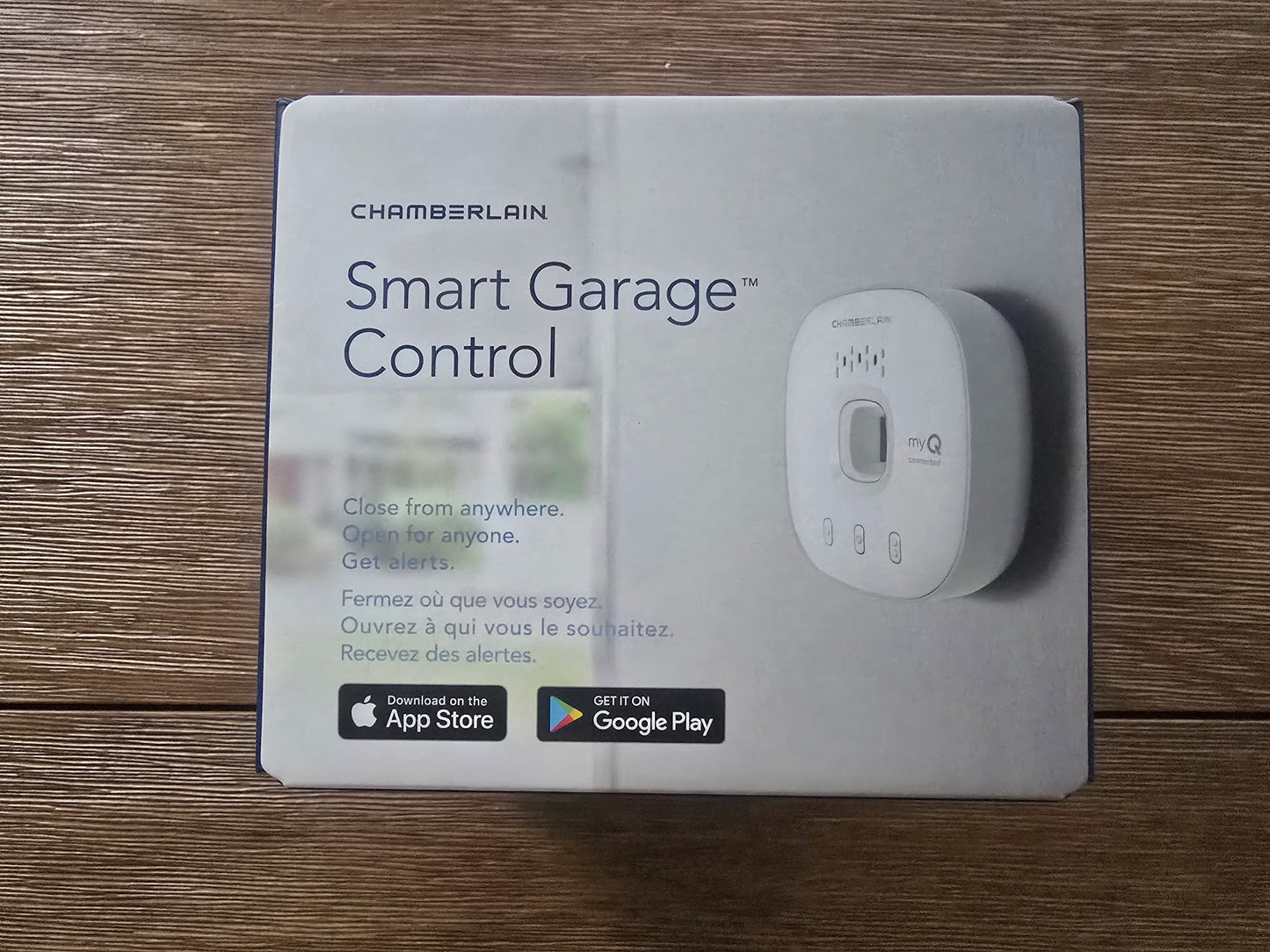 Chamberlain Smart Garage Control myQ Wireless Hub & Sensor MYQ-G0401-E NIB