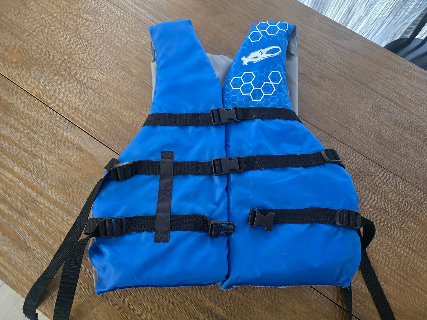Exxel Outdoors USCG Type III PFD Life Jacket Vest Blue XXL/XXXL Water Ski PWC