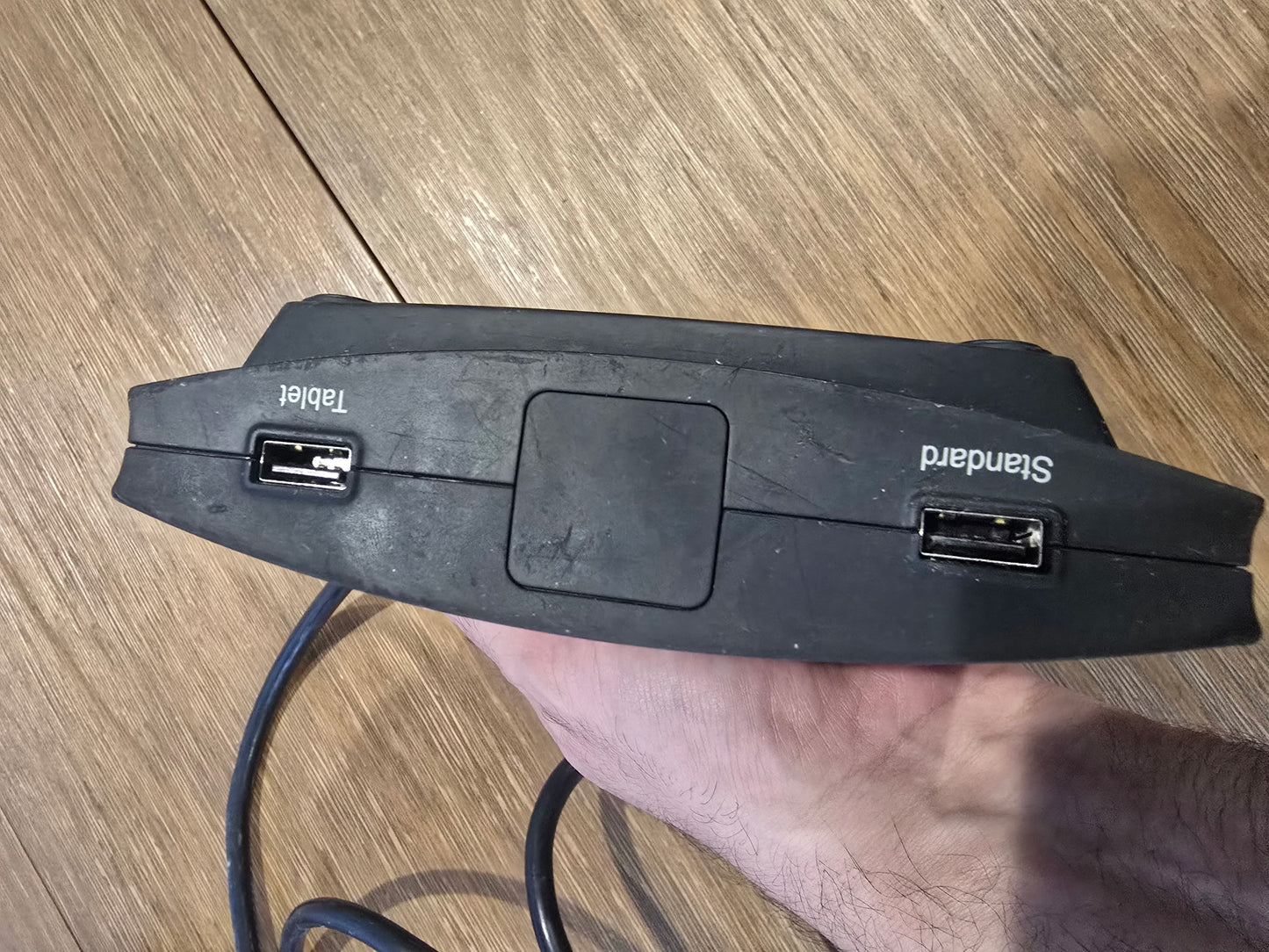 ChargePort Desktop Power Hub Surge Protector 2 AC Outlets 2 USB Ports