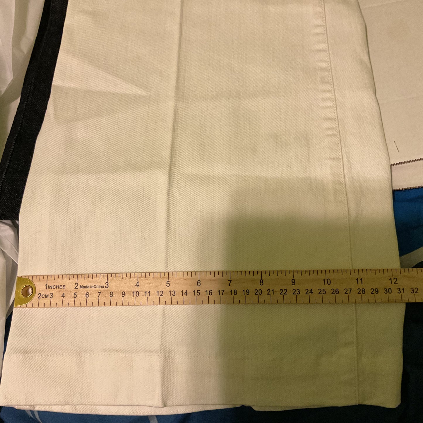 NY&C Women’s Wide Leg Low Rise Jeans – Size 16 Tall, 2-Pair Bundle (White & Dark Wash)