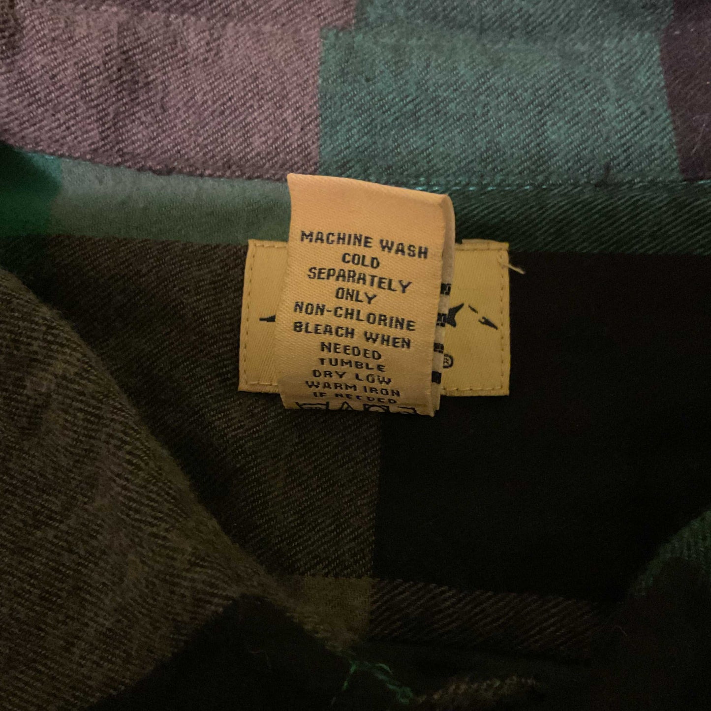 Blue Mountain 4X Flannel Shirt – Green/Black Plaid (100% Cotton)