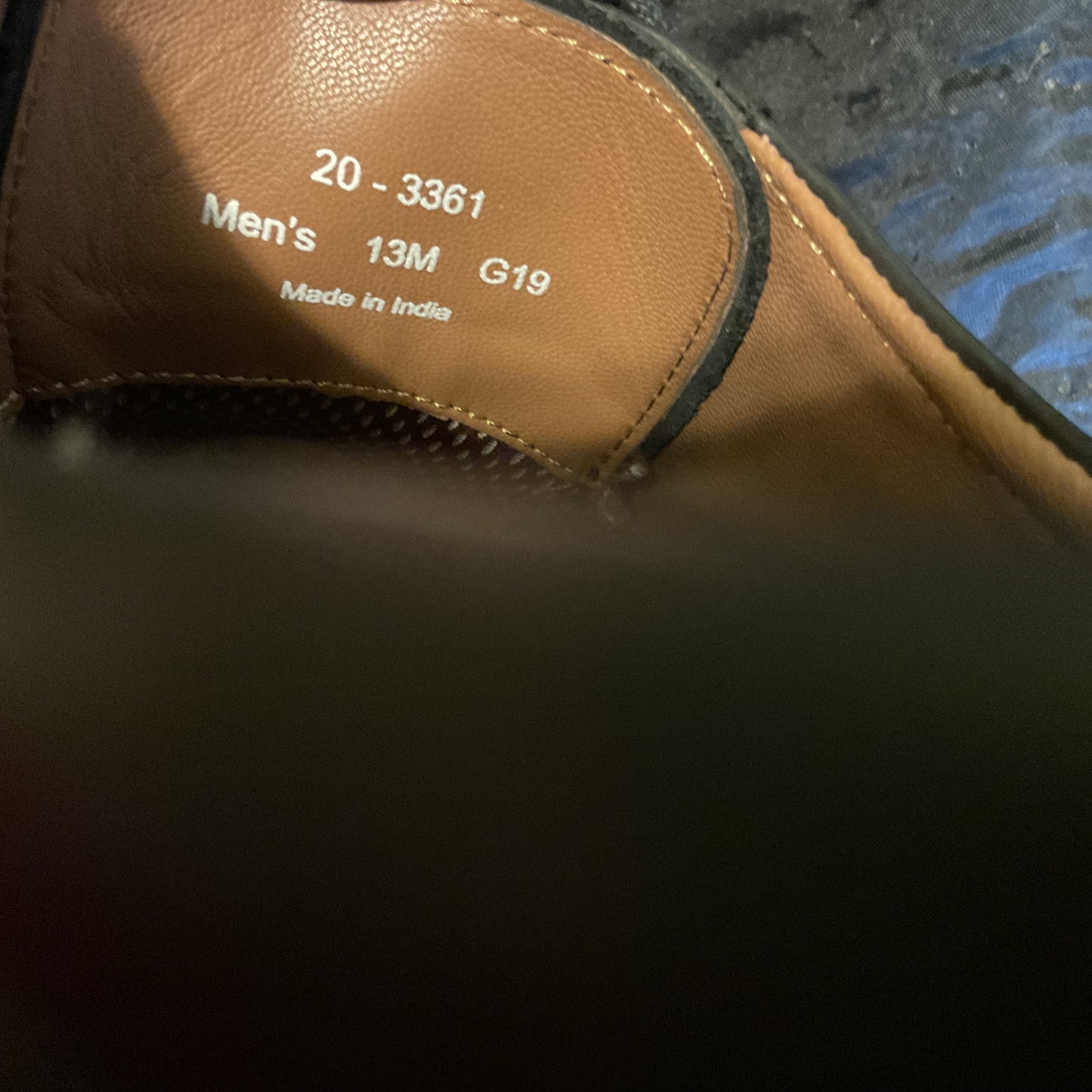 Johnston & Murphy Black Leather Dress Shoes Men’s Size 13M
