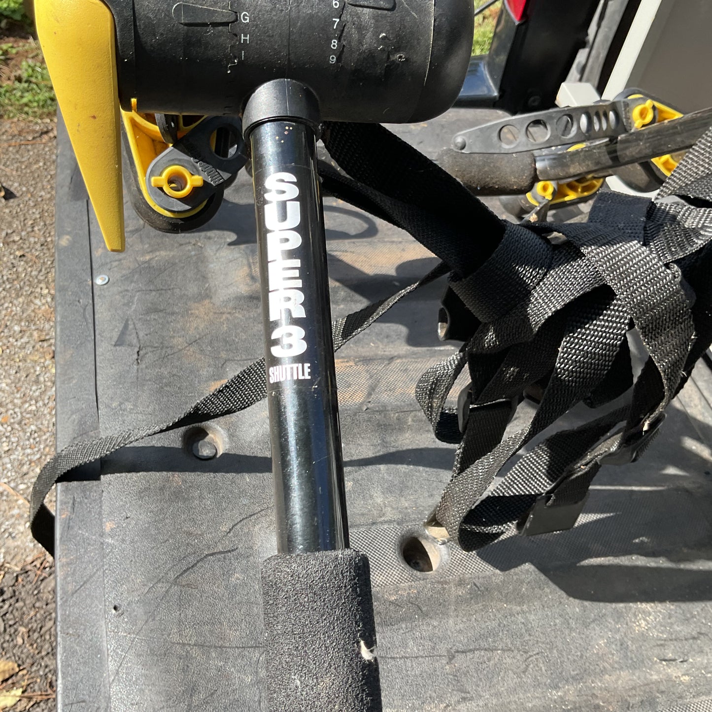 Rhode Gear Super Shuttle 3-Bike Trunk Mount Rack