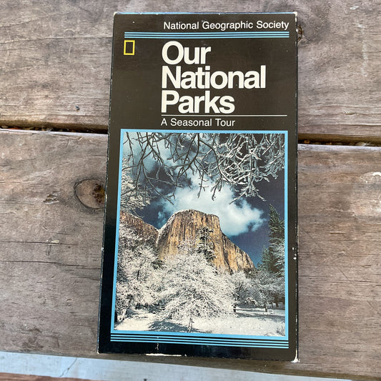 Vintage National Geographic Our National Parks A Seasonal Tour VHS 1989 Wolfgang Bayer