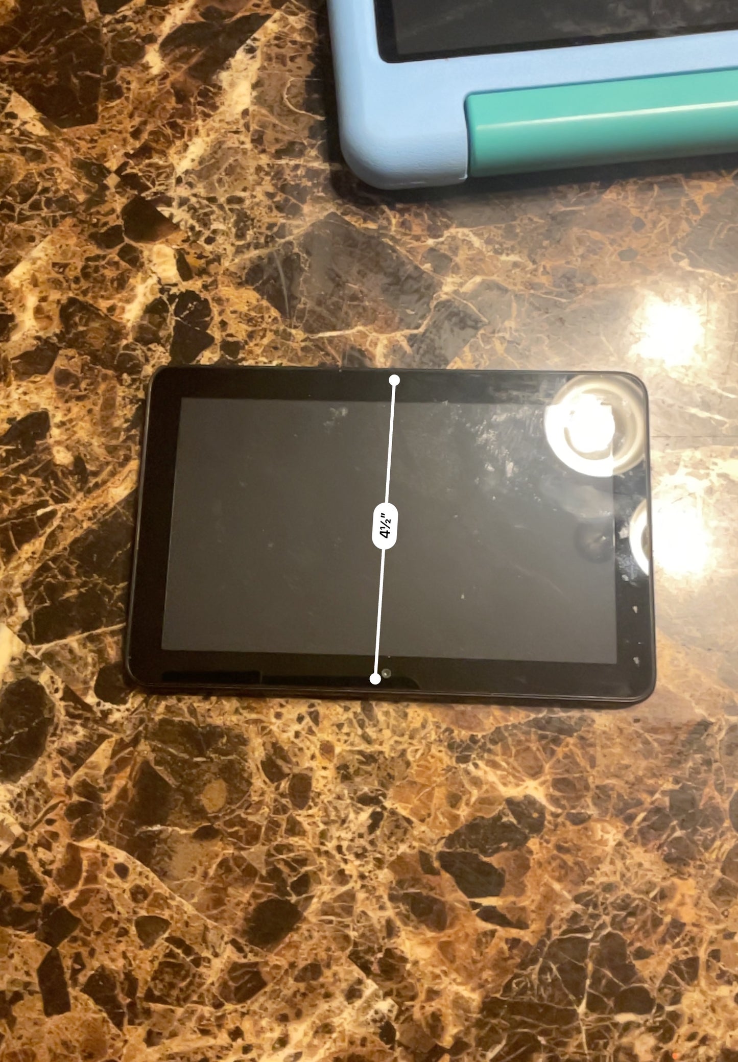 Amazon Fire 7 Kids Edition Tablet (9th Gen, 2019) 7" - Blue & Green Case - Reset