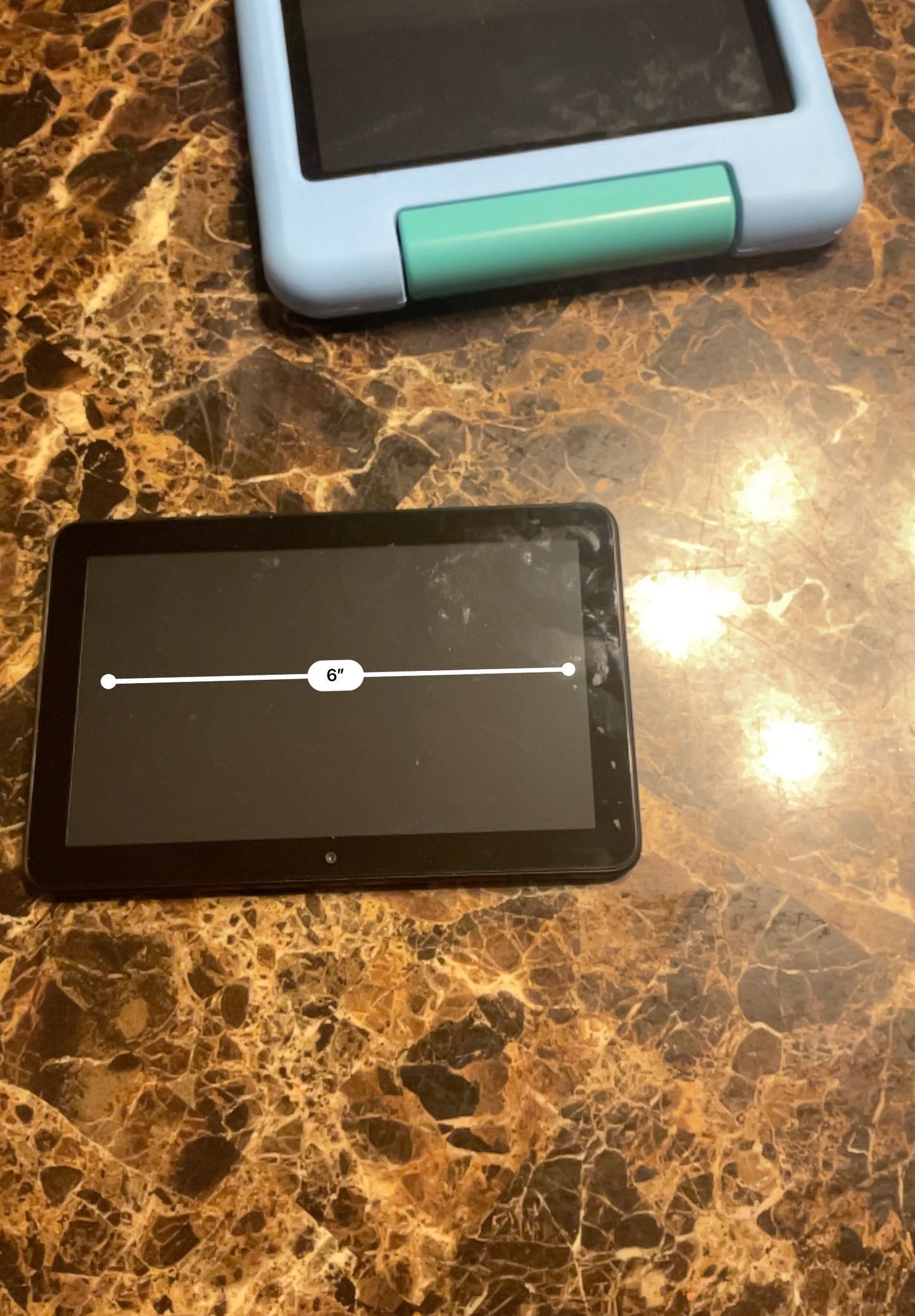 Amazon Fire 7 Kids Edition Tablet (9th Gen, 2019) 7" - Blue & Green Case - Reset