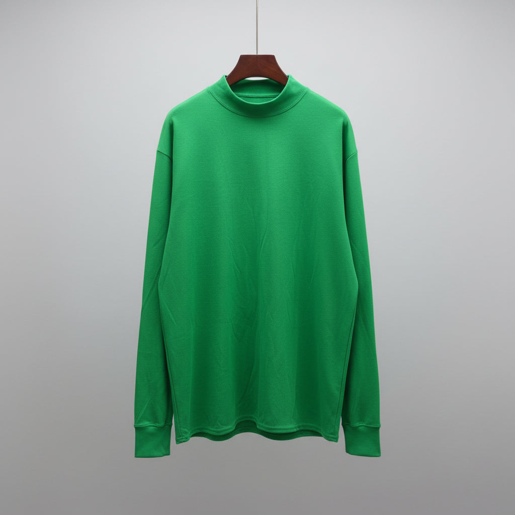 DRIFIRE FR Flight Deck Shirt 3XL Green Flame Resistant Mock Neck Long Sleeve USA 3X