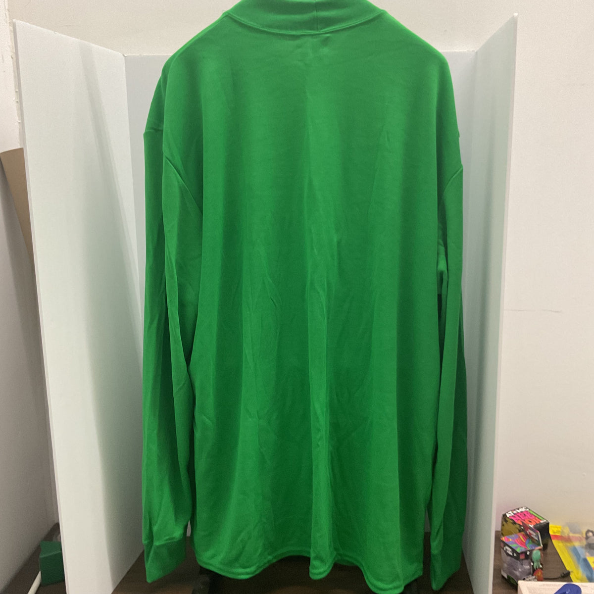 DRIFIRE FR Flight Deck Shirt 3XL Green Flame Resistant Mock Neck Long Sleeve USA 3X