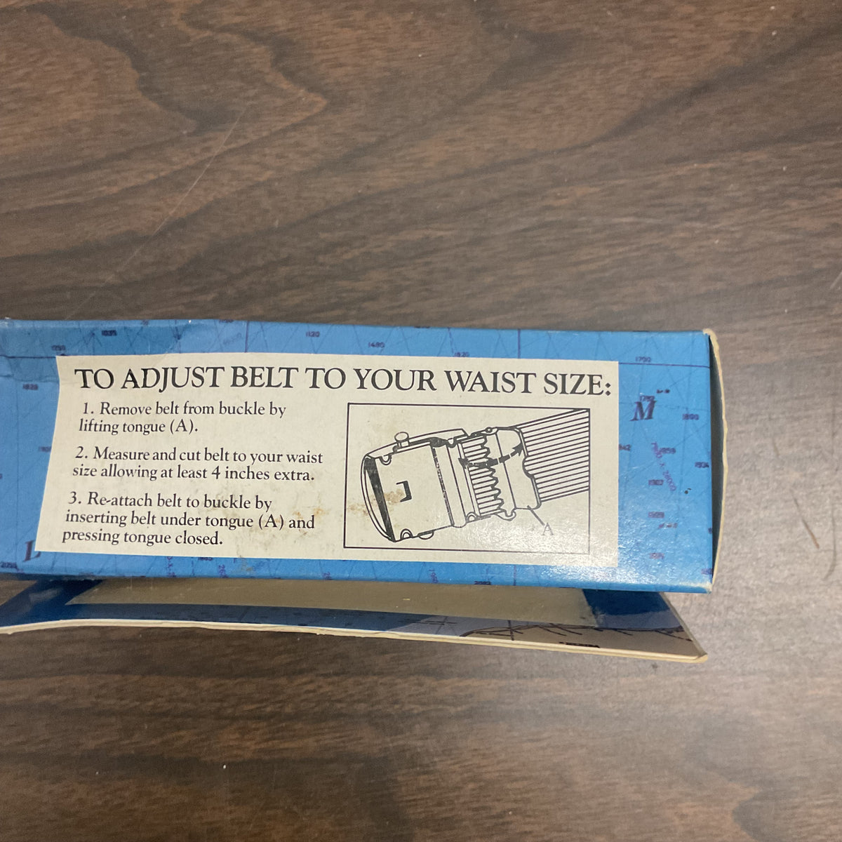 vintage Merit Cigarettes promotional brass belt buckle and webbed belt