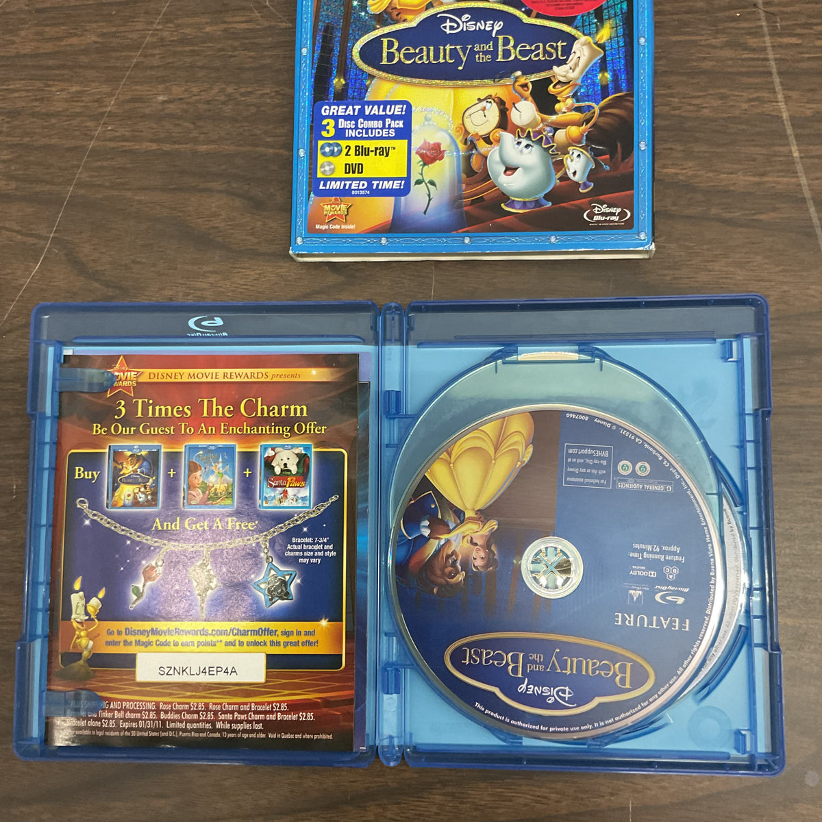 Disney’s Beauty and the Beast – Diamond Edition (3-Disc Combo Pack)