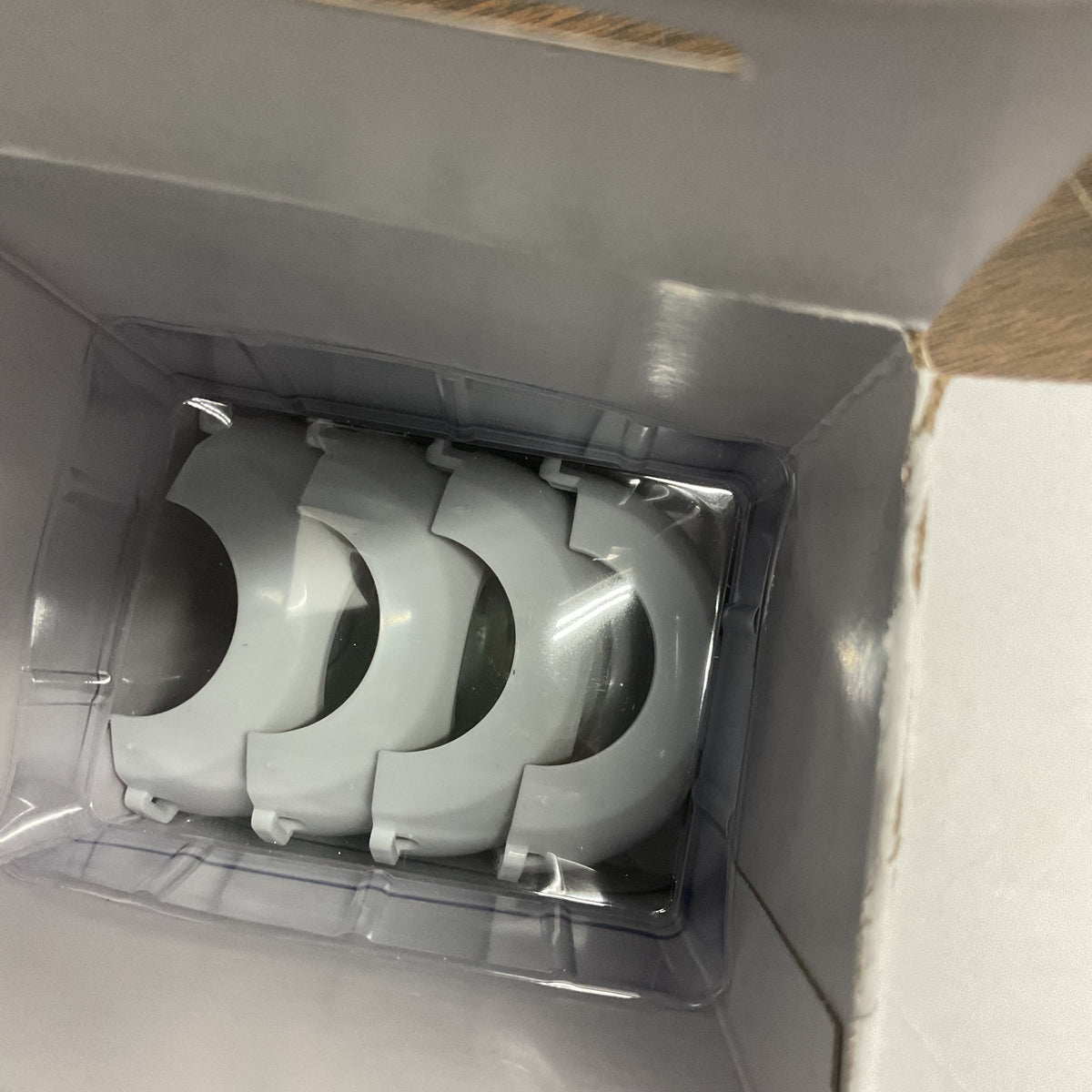 Safety 1st Parent Grip Door Knob Covers - White, 4 Pack (#HS3260921)