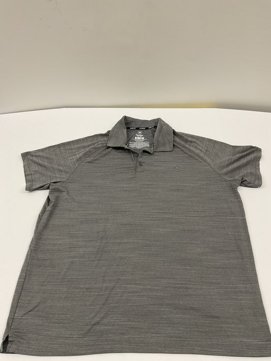 Hurley Men's Performance Polo Shirt (XL, Heather Gray)