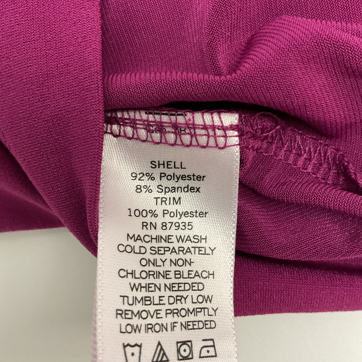 Susan Graver XL Magenta Ruffled Lace V-Neck Sleeveless Top Tank A94239 Xl