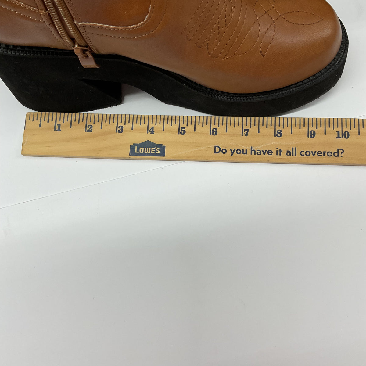 Western / Cowboy-inspired platform ankle boots