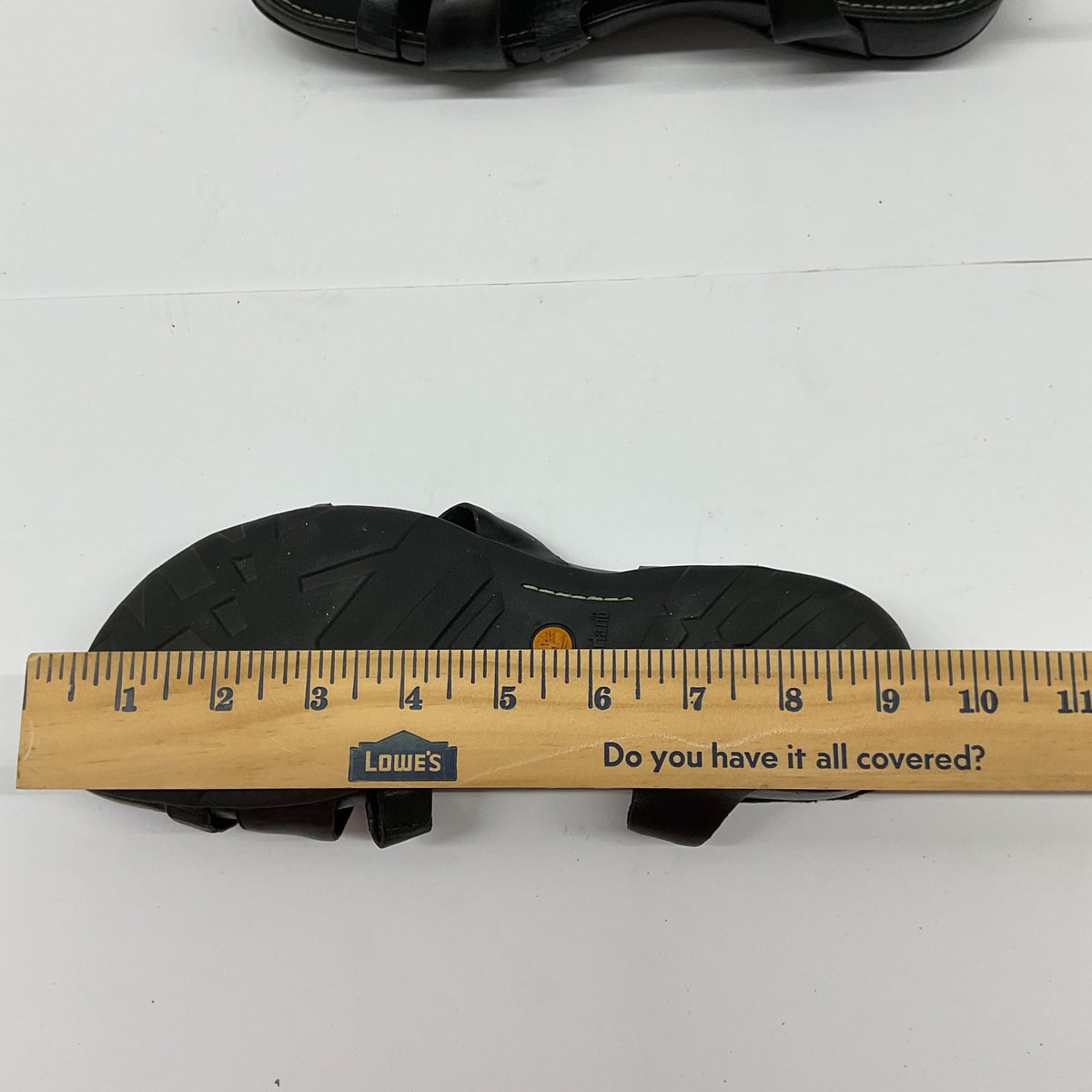 Timberland Women's Black Leather Strappy Slingback Comfort Sandals - Size 8M