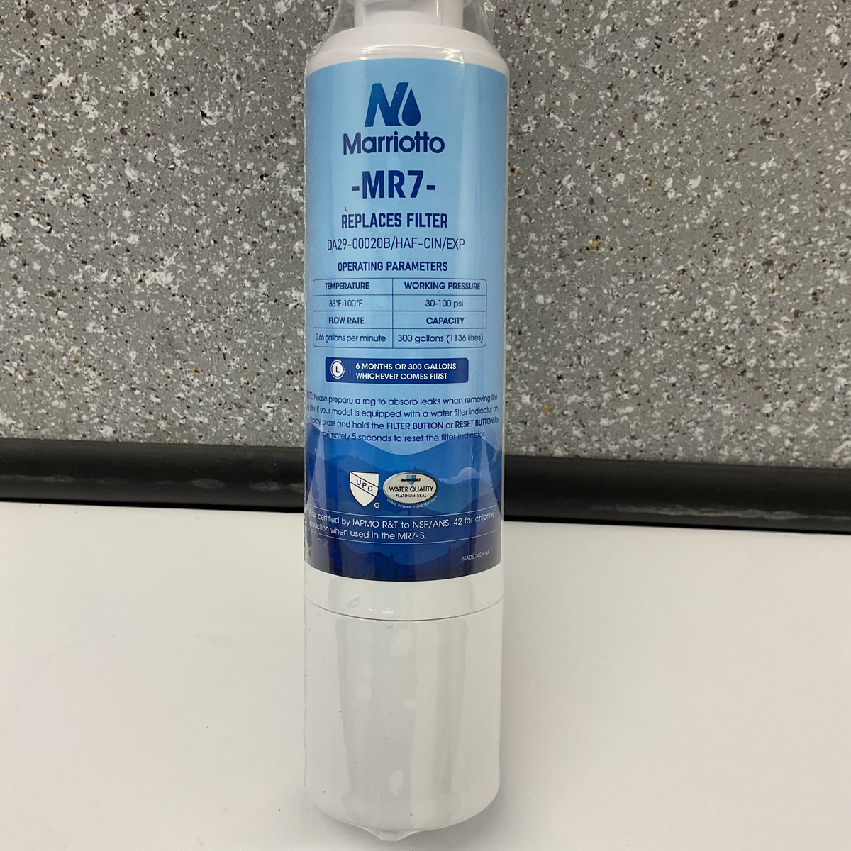 3-Pack Marriotto MR7 Refrigerator Water Filter Replaces DA29-00020B HAF-CIN/EXP